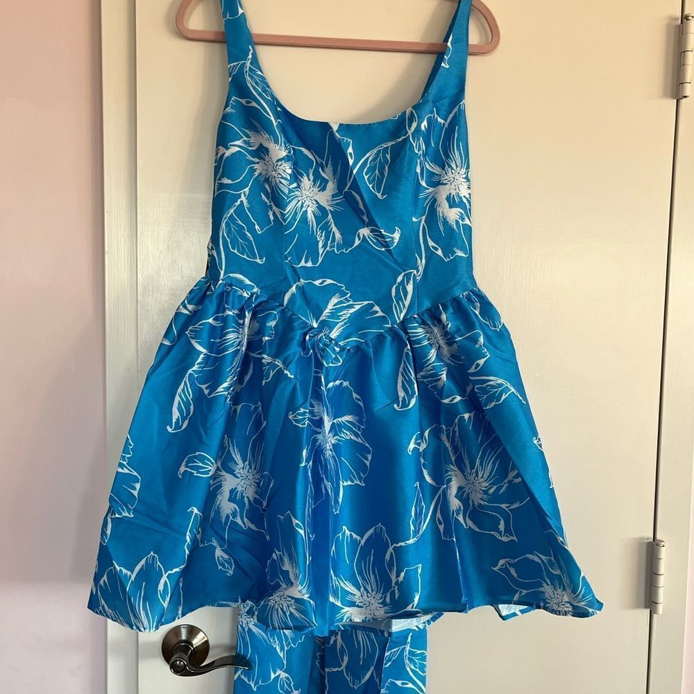 Anthropologie Hutch Back Bow Basque Waist Mini Dress NWT - Picture 11 of 11